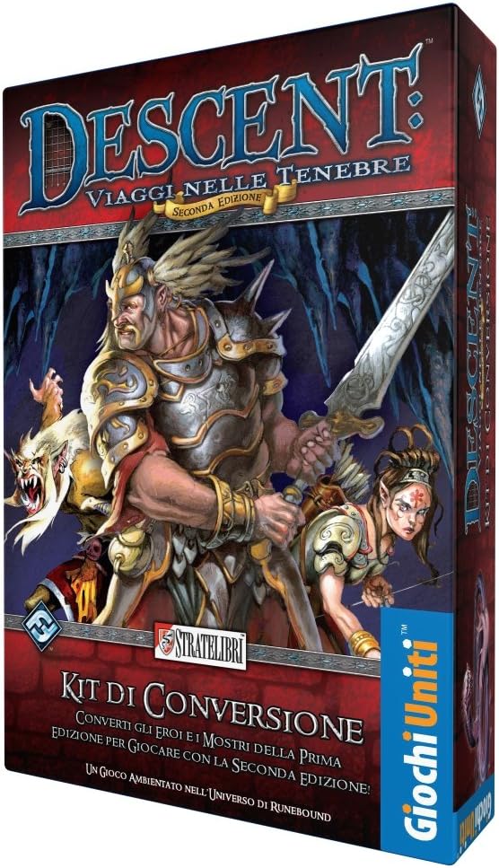 Giochi Uniti SL0172 – Juegos Descent 2ª Edición Color Kit de conversión