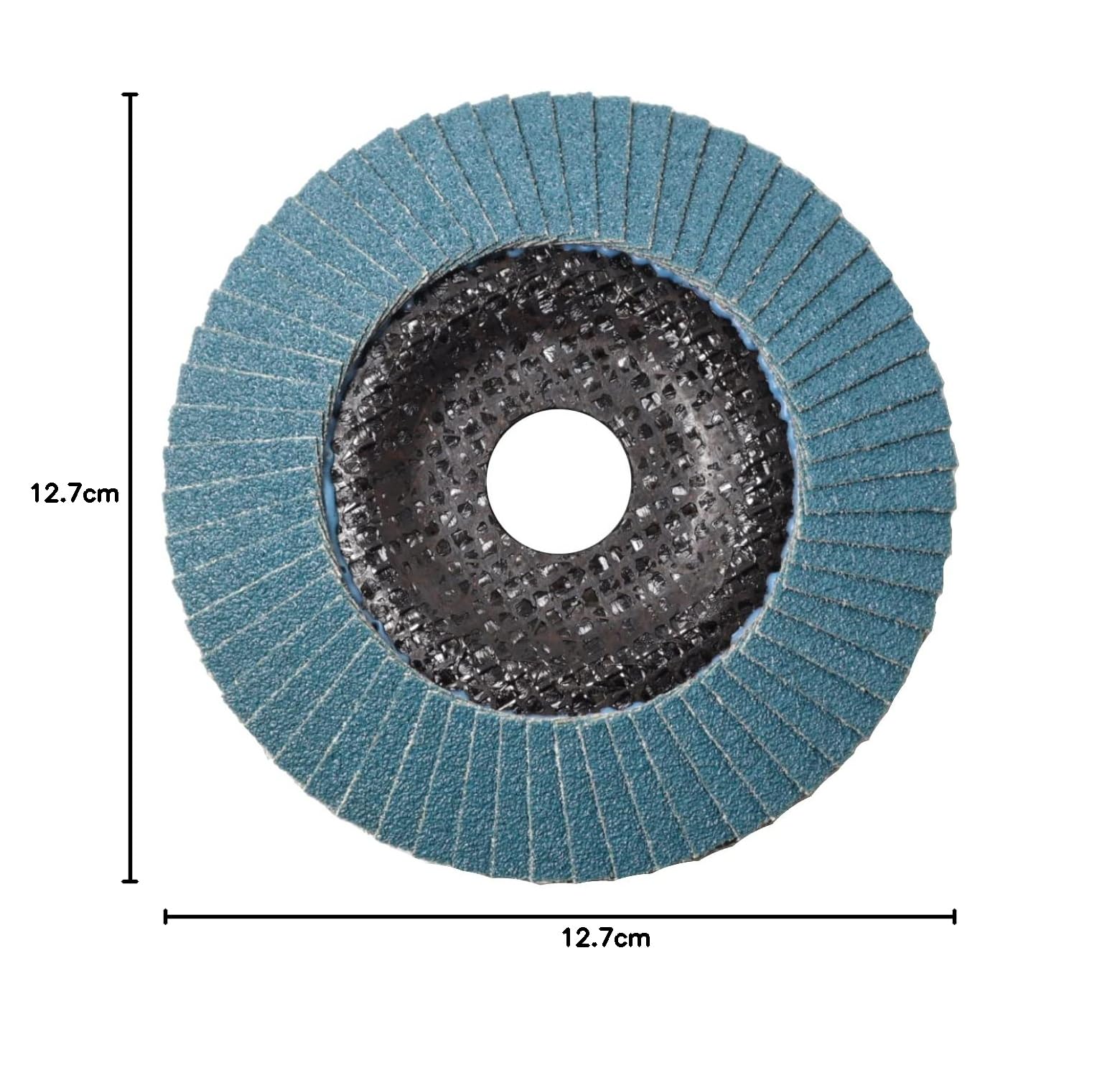(10 Scheiben) Klingspor 125 mm 60 g Zirkonium Schleifen Flap Disc Edelstahl Zirkon