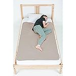 PeapodMats Bedwetting & Incontinence Waterproof Bed Mat - Reusable Underpad. Secure Placement & Breathable. Washable. Enviro Friendly 3x5 (Sand) Mattress Protector & Pee Pad for Kids & Adults