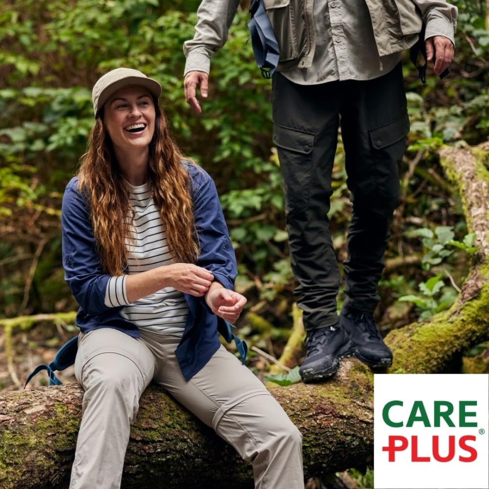 Care Plus DEET 50% Biozid Mückenspray Doppelpack 2x200 ml - Insektenschutz Mücken und Zecken - bis 10h - EU-Zulassung DE-0011106-19 / BAuA N-33085 - Reise Outdoor Tropen