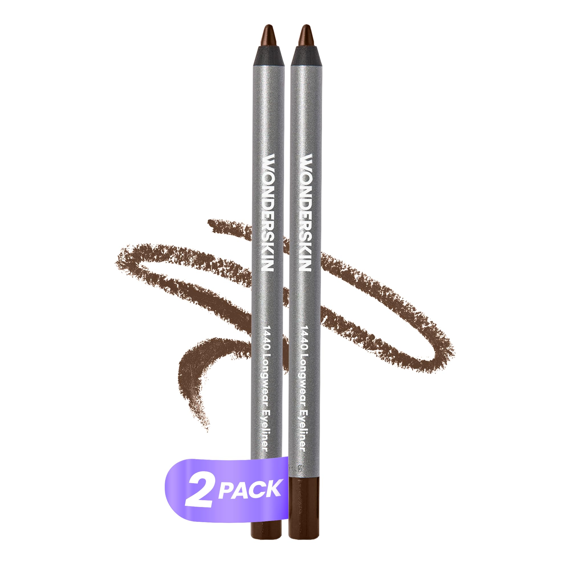 Wonderskin 1440 Langhaftender Eyeliner, Eyeliner-Stifte, Wasserfester Augenstift, Langlebiger Und Wischfester Kajalstift