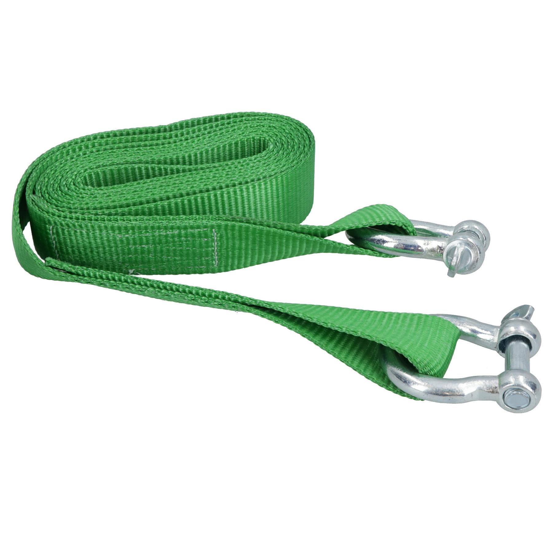 AB Tools Sznurki holowników/przejęcie drogi z dwoma manillami 4 m 8 t SM009