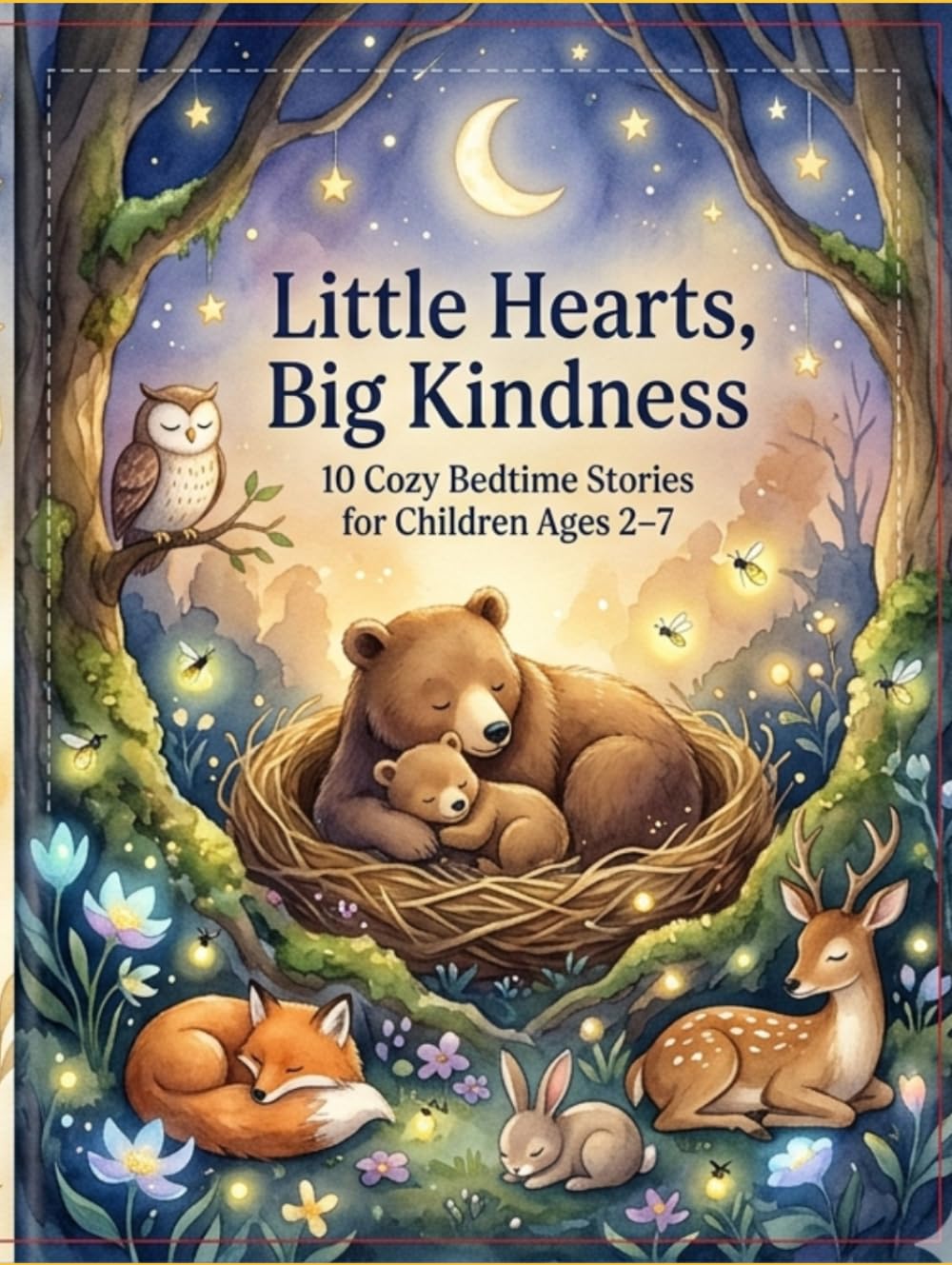 Little Hearts, Big Kindness: 10 Cozy Bedtime Stories for Children Ages 2–7