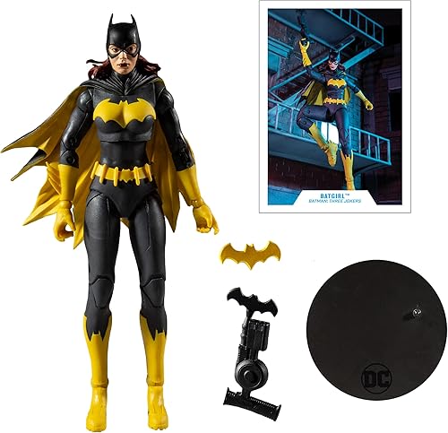 Miniatura 6 de DC Multiverse Batgirl de Batman Three Jokers - Figura de acción de 7 pulgadas con accesorios