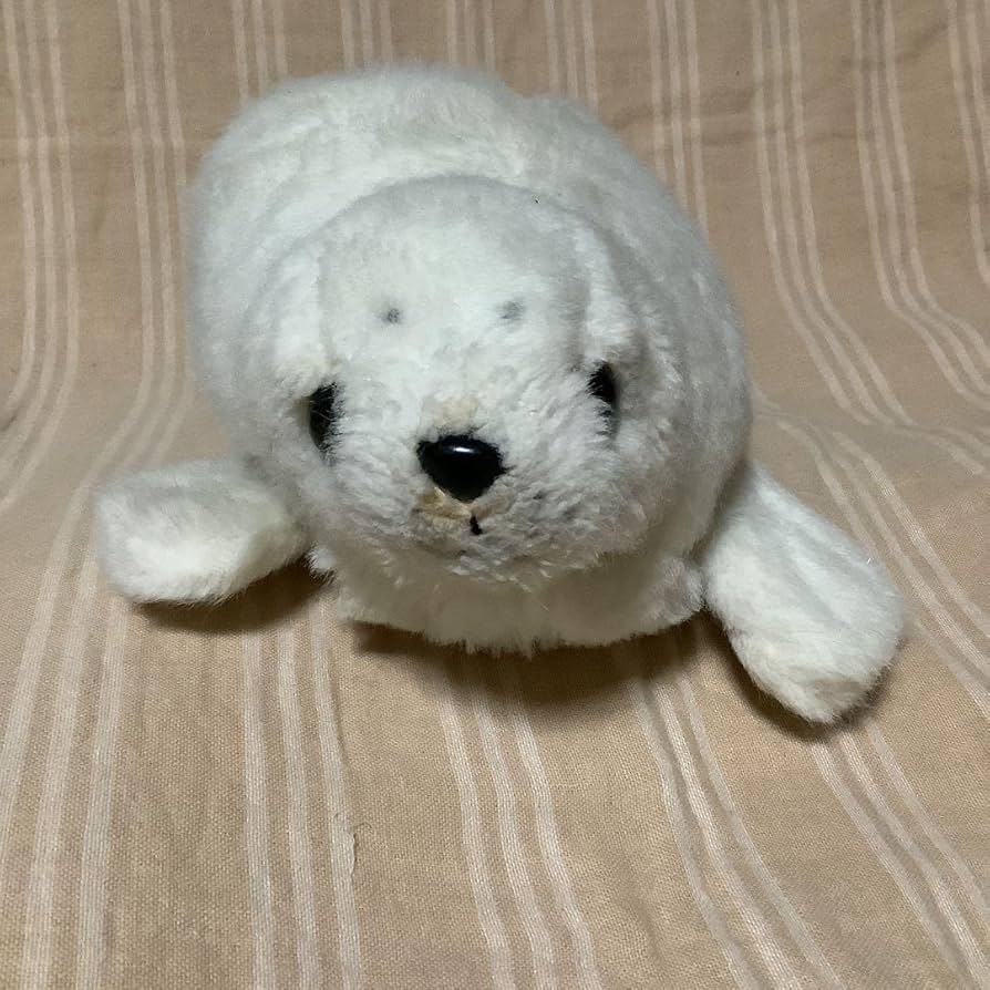 ファースト社 アザラシ ぬいぐるみ レトロ ファースト社 ファースト アザラシぬいぐるみ 昭和レトロ - メルカリ