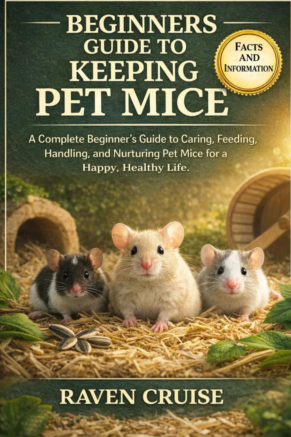 BEGINNERS GUIDE TO KEEPING PET MICE: A Complete Beginner’s Guide to Caring, Feeding, Handling, and Nurturing Pet Mice for a Happy, Healthy Life.