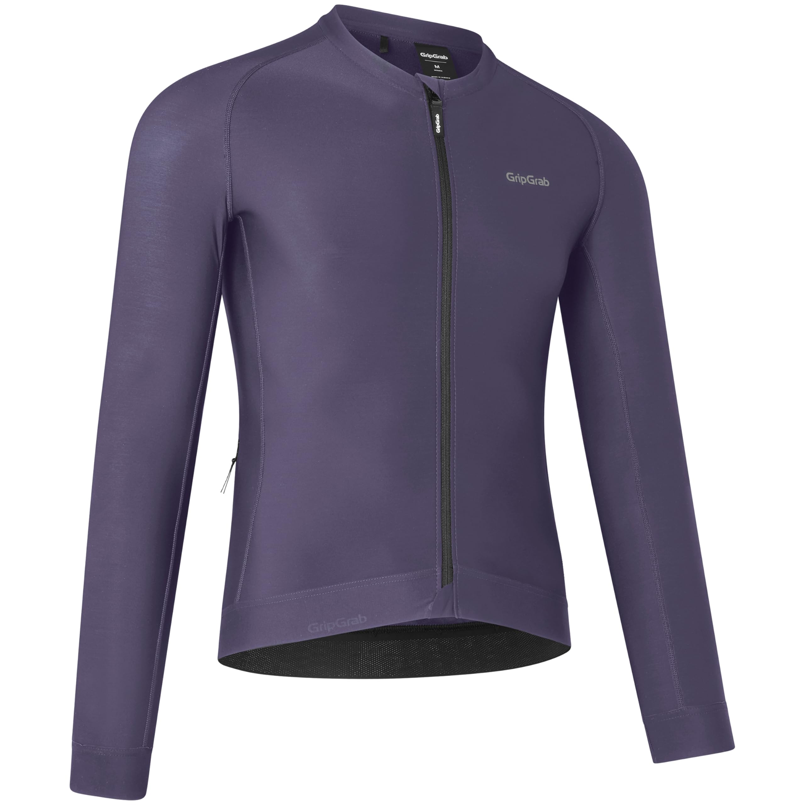 GripGrab PACR Long Sleeve Cycling Jersey Men's Aero Tight Fitting Road MTB Gravel Bike Shirt for Men Breathable Purple