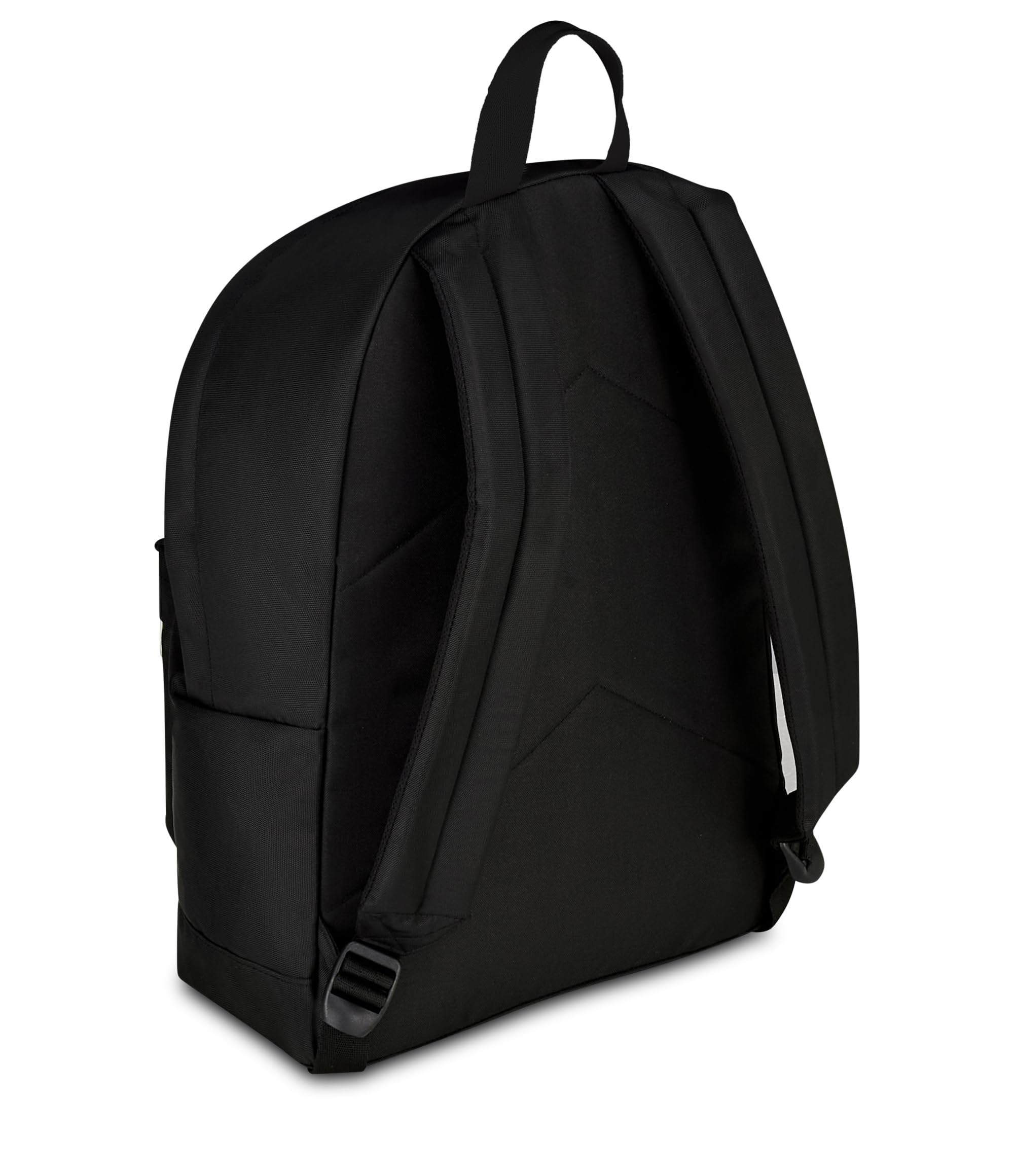 Seven Zaino Scuola TECH LINE, Monoscomparto, Nero, 23 L, Tasche multifunzione, Tasca frontale, Scomparto interno porta pc ablet, Scuola media e superiore, Per bambini e ragazzi