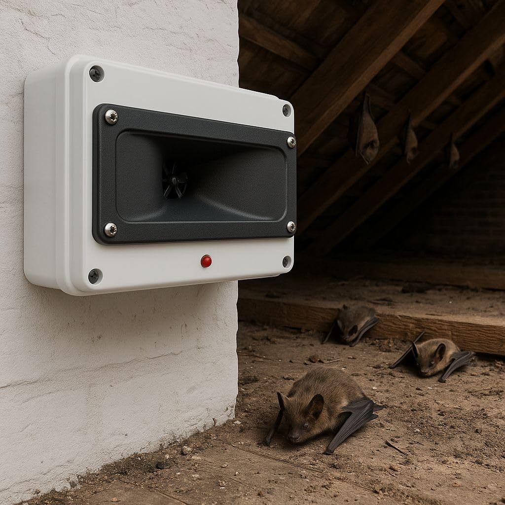 Répulsif chauves-souris ultrasons extérieur 220V continu