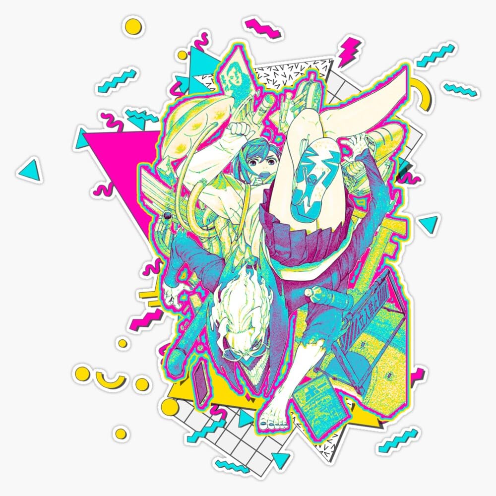 DANDADAN ステッカー 66 10/30/50PCS Funny Anime Dandadan Stickers Graffiti Notebook