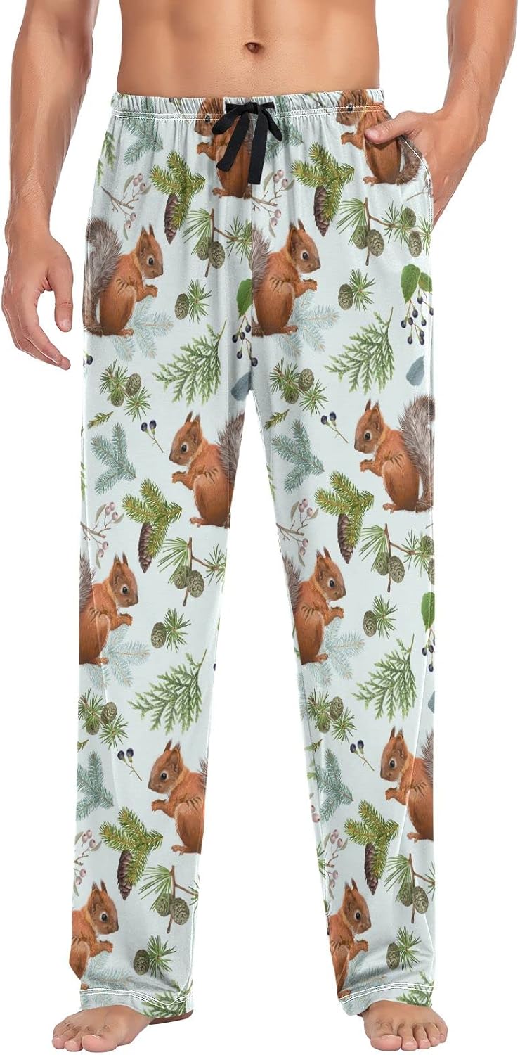 Ollabaky Pajama Pants for Men Pajama Bottoms Mens Pjs Sleep Lounge Pants with Pockets - Image 3