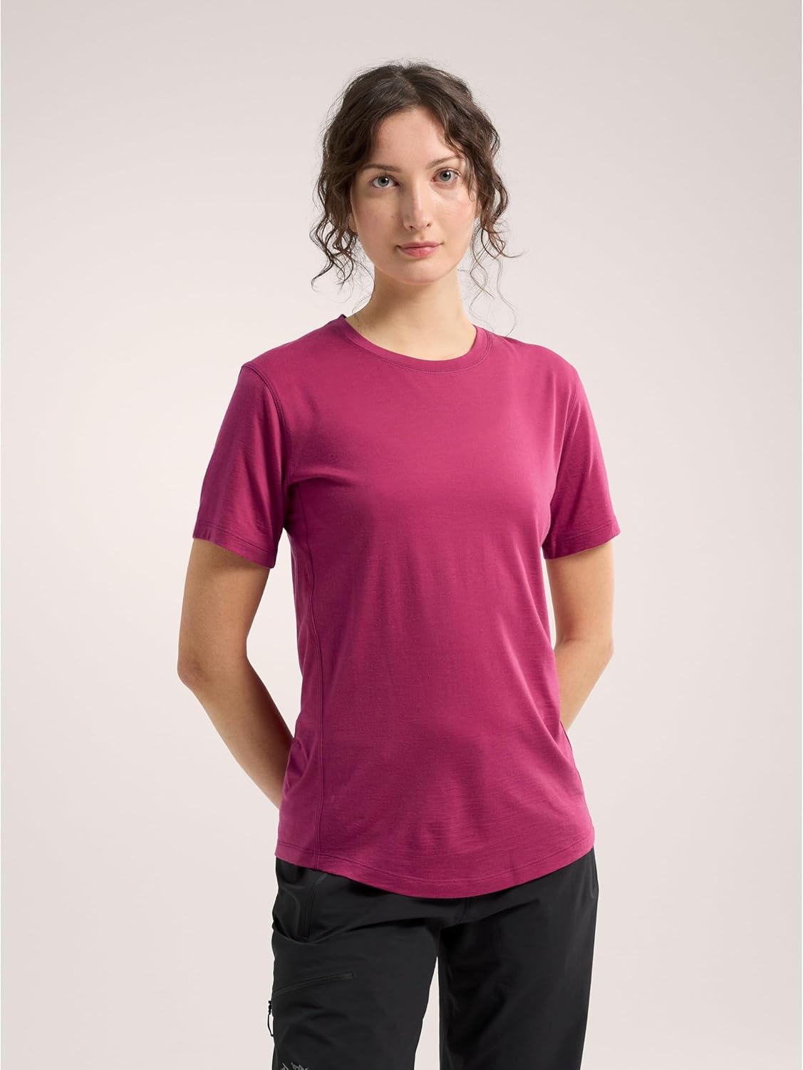 Arc'teryx Lana Crew Neck Shirt SS Women's | Versatile Top in a Performance Merino Blend - Image 3