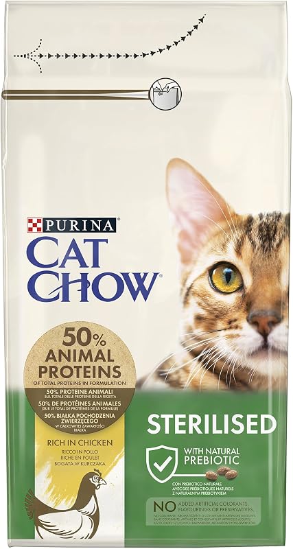 Purina Cat Chow Sterilised Chicken 1.5Kg