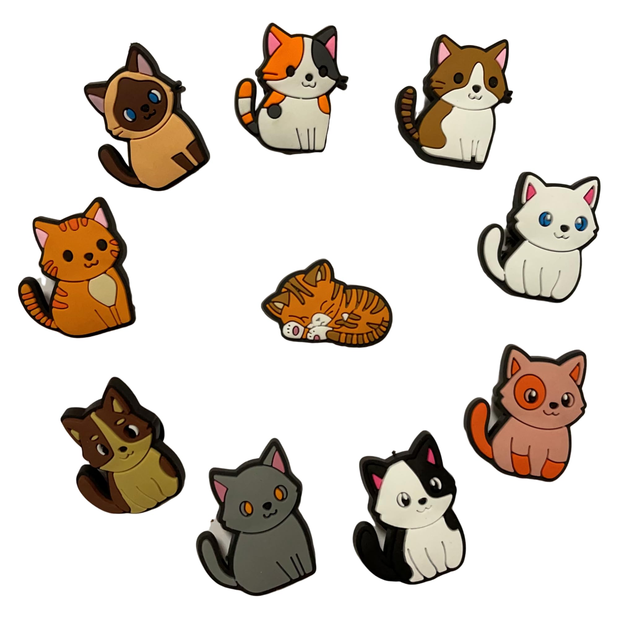 Peony and Tiger Shoes Decoration Charms for Girls, Holiday Style Shoe Charm, Cute Charms for Clogs Sandals, Accessories Charms for Girls Party, Easy