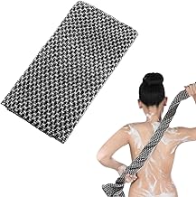 Exfoliating Shower Towel, Exfoliating Shower Towel, Body Towel, Extra Long Exfoliating Washing Cloth for Shower Washcloths for Men and Women