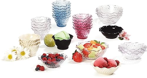 Miniatura 8 de Carlisle FoodService Products 453207 Mini vaso de plástico para parfait, 5.4 onzas, transparente (paquete de 24)