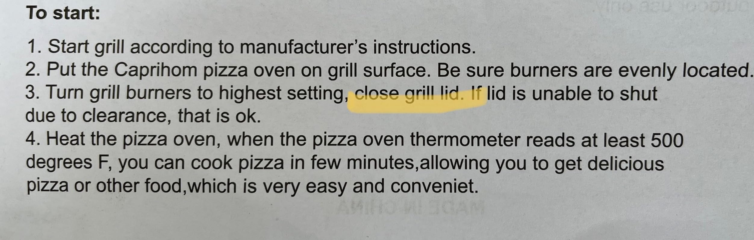 16/mo Finance Pizza Box for Grill Caprihom Portable Grill Top