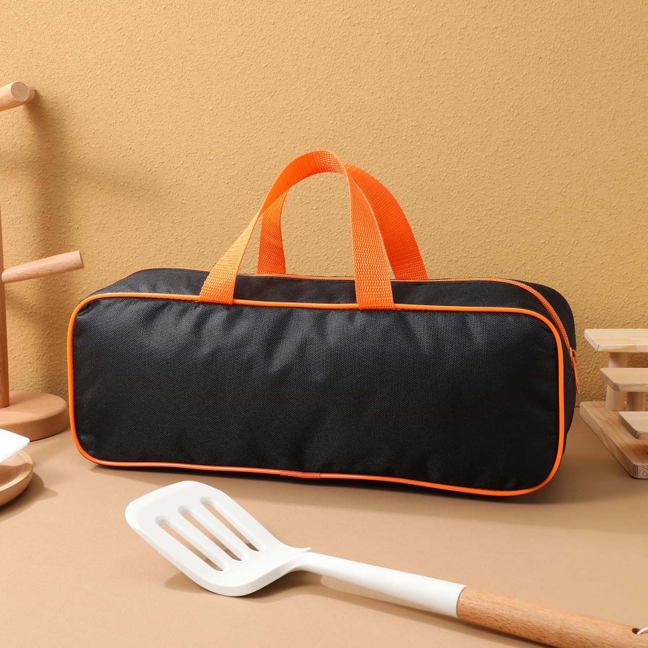 Borsa per attrezzi da barbecue Oxford portatile per campeggio e picnic