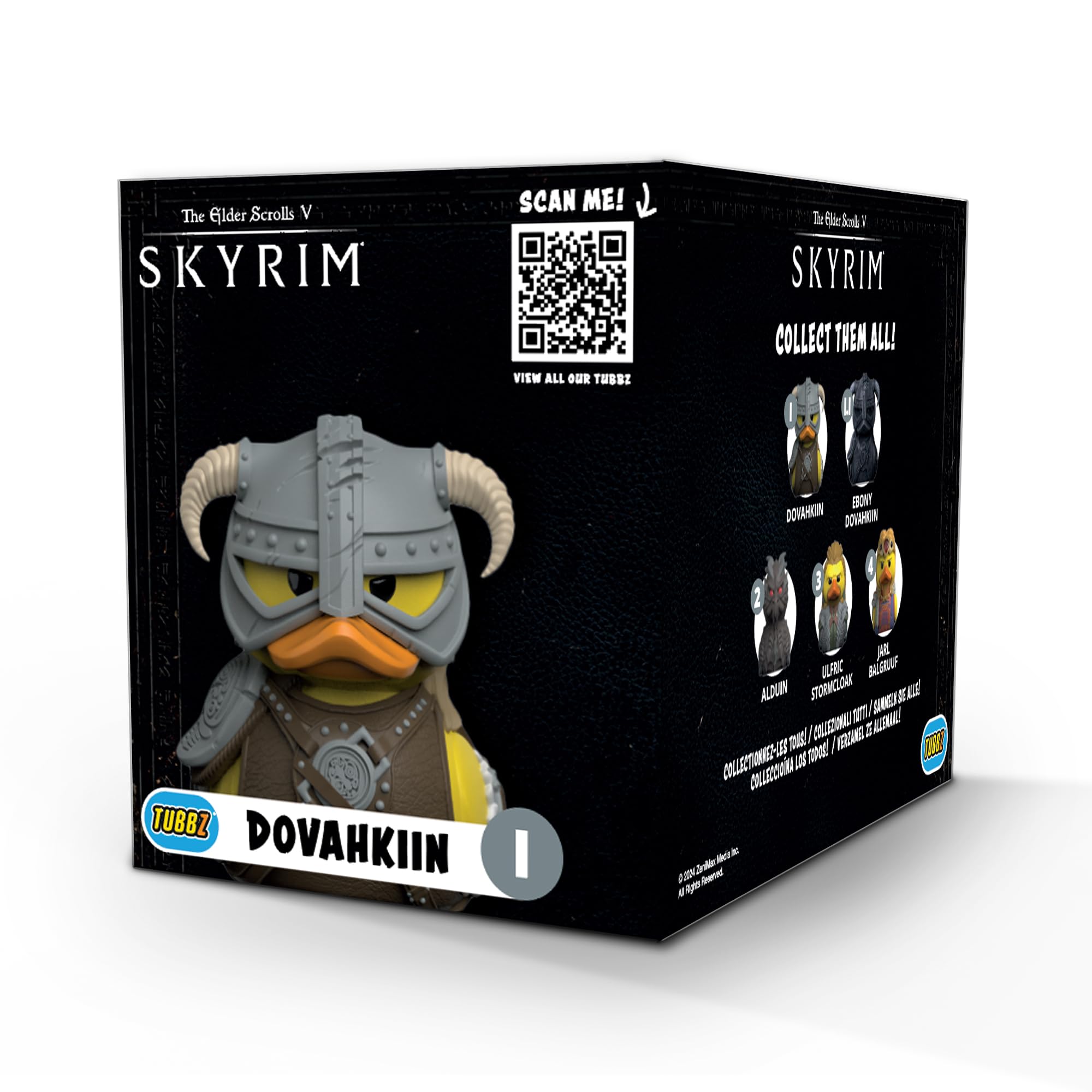 TUBBZ Boxed Edition Dovahkiin Collectible Vinyl Rubber Duck Figure - Official Skyrim Merchandise - Fantasy Video Games - Image 2