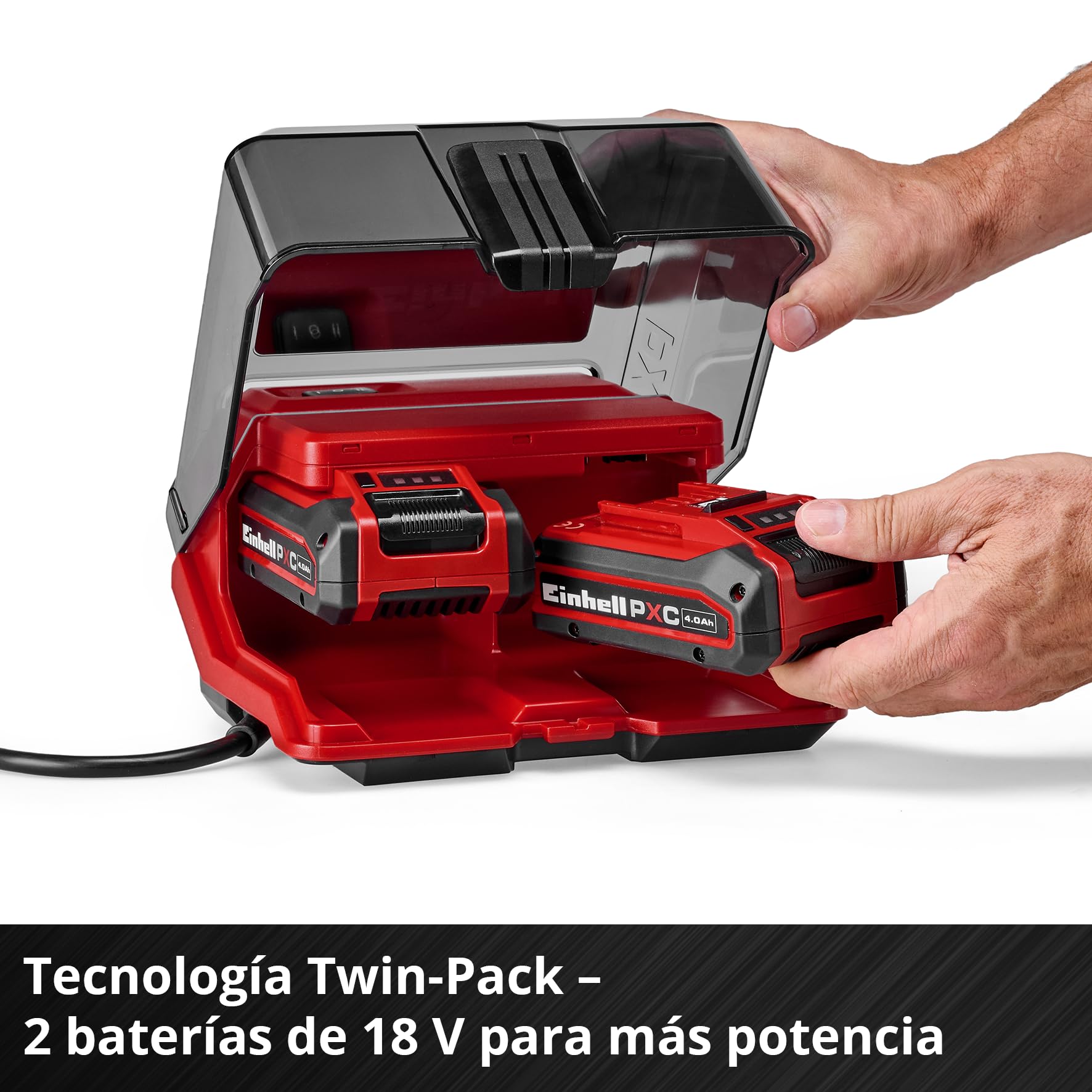 Einhell bomba de aguas sucias con batería GE-DP 36/35 LL Li-Solo Power X-Change (36 V, caudal 14.000 l/h, altura de impulsión máx. 9 m, 2 modos de rendimiento, bomba 2 en 1, sin batería)