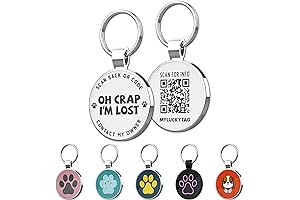 QR Code Dog Tags Personalized - MYLUCKYTAG