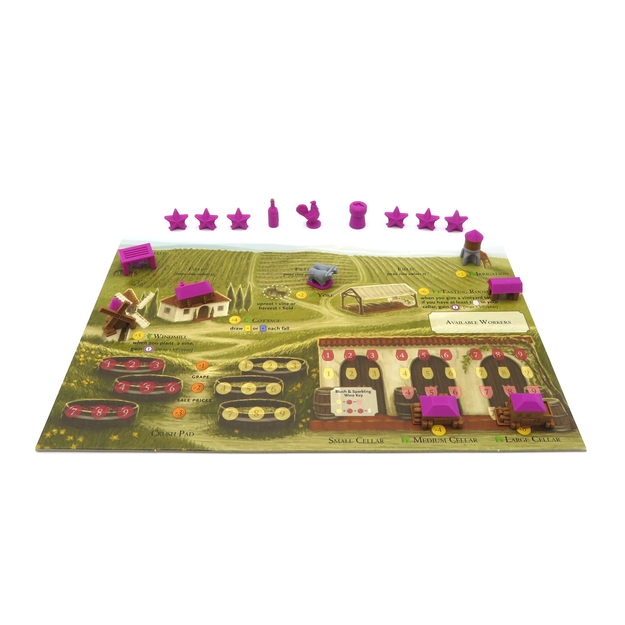 BG Expansions Viticulture™ Complete Expansion Pack - 103 Pieces, Black - Image 4