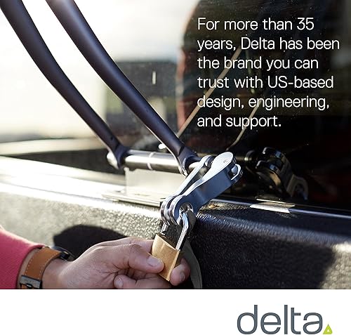 Miniatura 6 de Enganches de bicicleta originales de Delta Cycle - Sostienen de forma segura todas las bicicletas y se adaptan a cualquier superficie plana para un