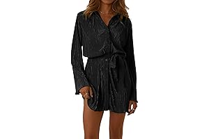 Stylish and Elegant Long Sleeve Shirt Dress for Women