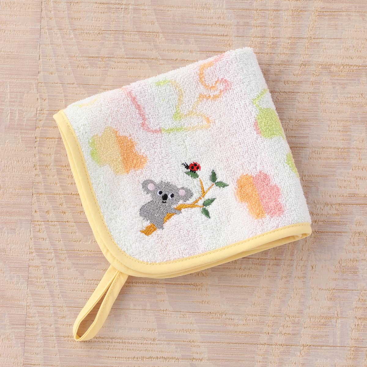 Amazon｜内野アッコトトスクールタオル約30×30cmにじいろどうぶつ