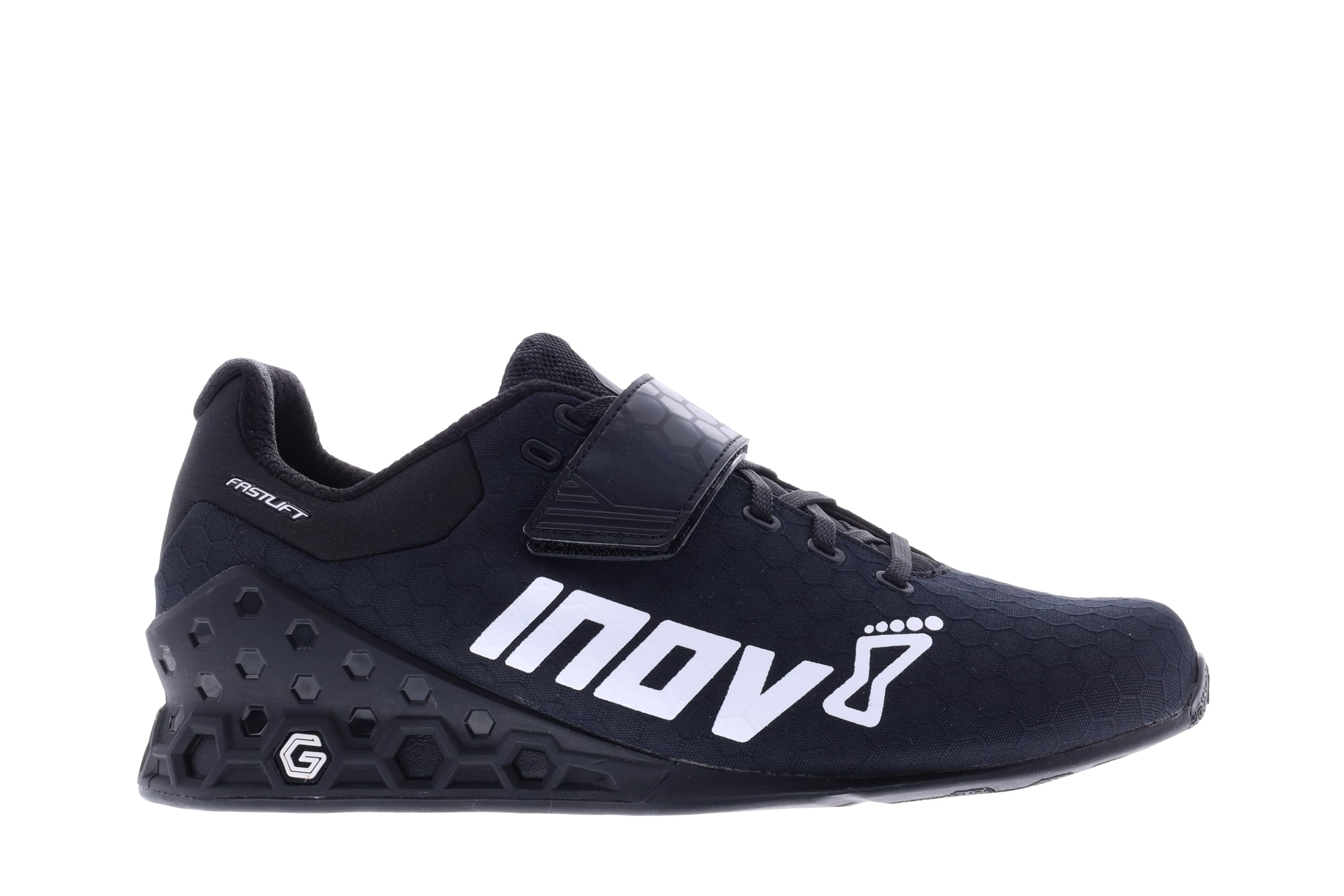 INOV8 Fastlift Power G 380 Women's Weightlifting Shoe - Black/White - 7.5 Standard