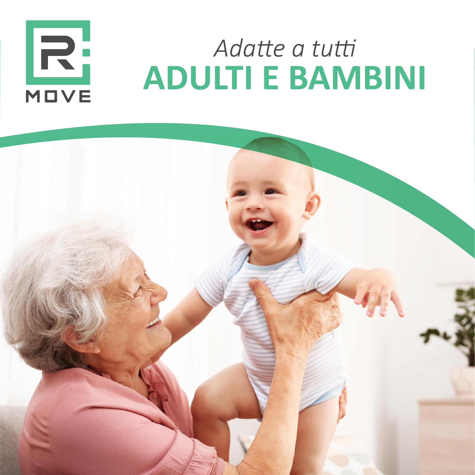 R MOVE 40 Traverse Letto 60x90 cm per Bambini ed Anziani, Teli Monouso, Traversina Cambio Pannolino
