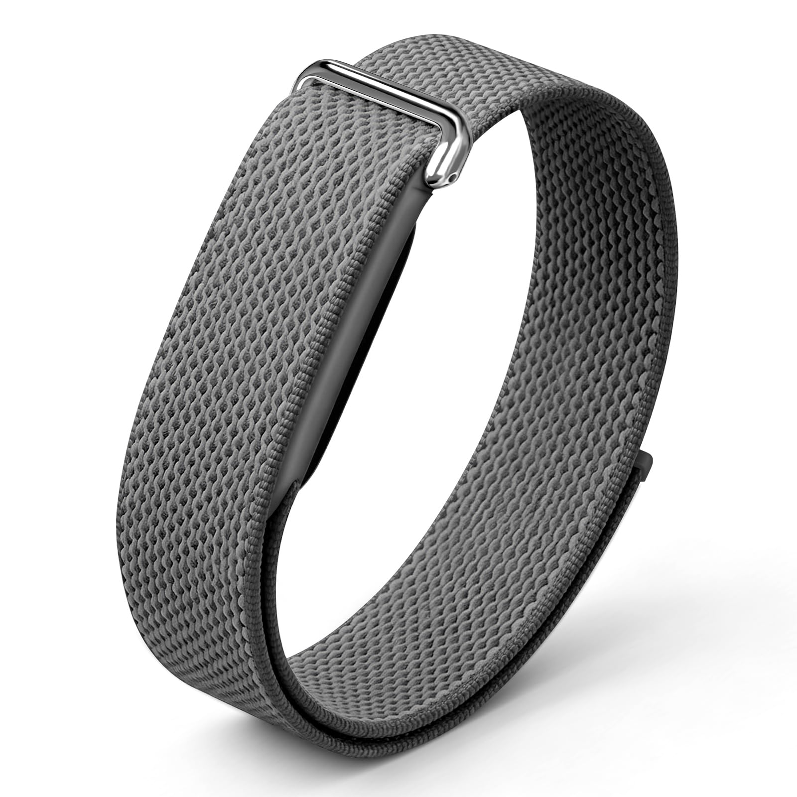 Zspoly Sport Nylon Loop Armband kompatibel mit Google Fitbit Air,Weicher atmungsaktiver Armbandaustausch kompatibel mit Fitness,Mikro-verstellbare Leistungsschleife für Screenless Tracker