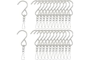 Practical Swivel Hooks for Versatile Outdoor Adornment