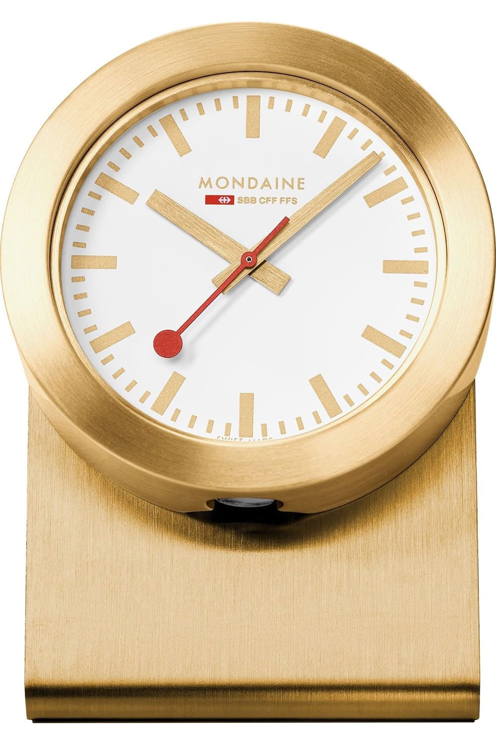 Mondaine Gold Clocks Analogue Alarm Clocks A660.30318.82sbg