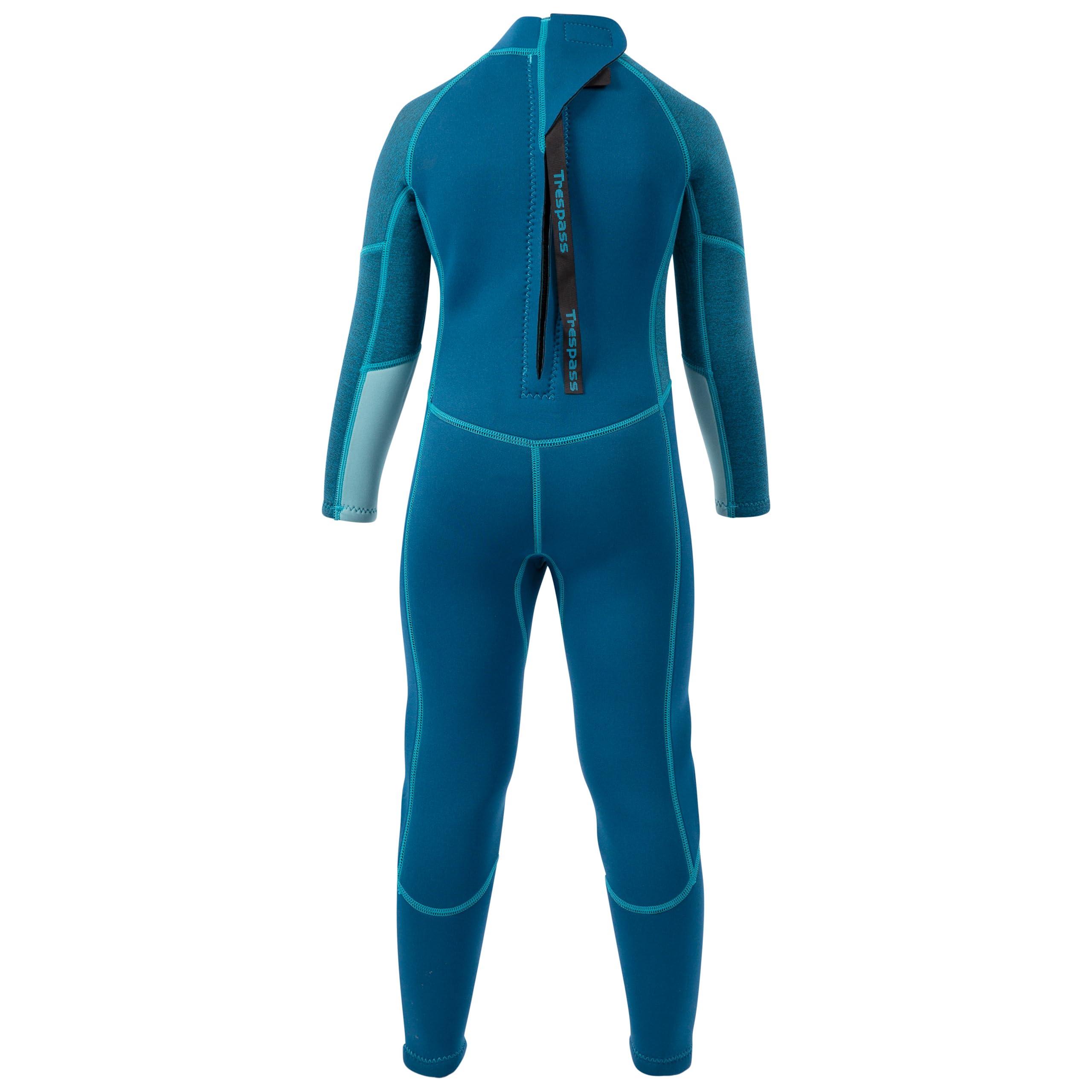 Mädchen-Neoprenanzug, 3 mm, volle Länge, ergonomische Passform, interner Schlüsselversteck hinten, Selbst-Reißverschluss, Lillian