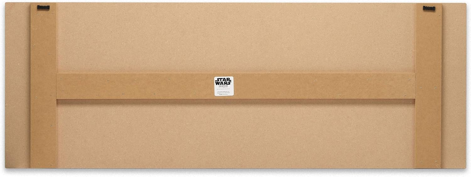 Onе-Dау Sаlе: Uр tо 80% оƒƒ Open Road Brands Disney Star Wars Mandalorian and IG-11 Wood Wall Décor - Large Mandalorian Wall Art for Man Cave, Movie Room or Bedroom