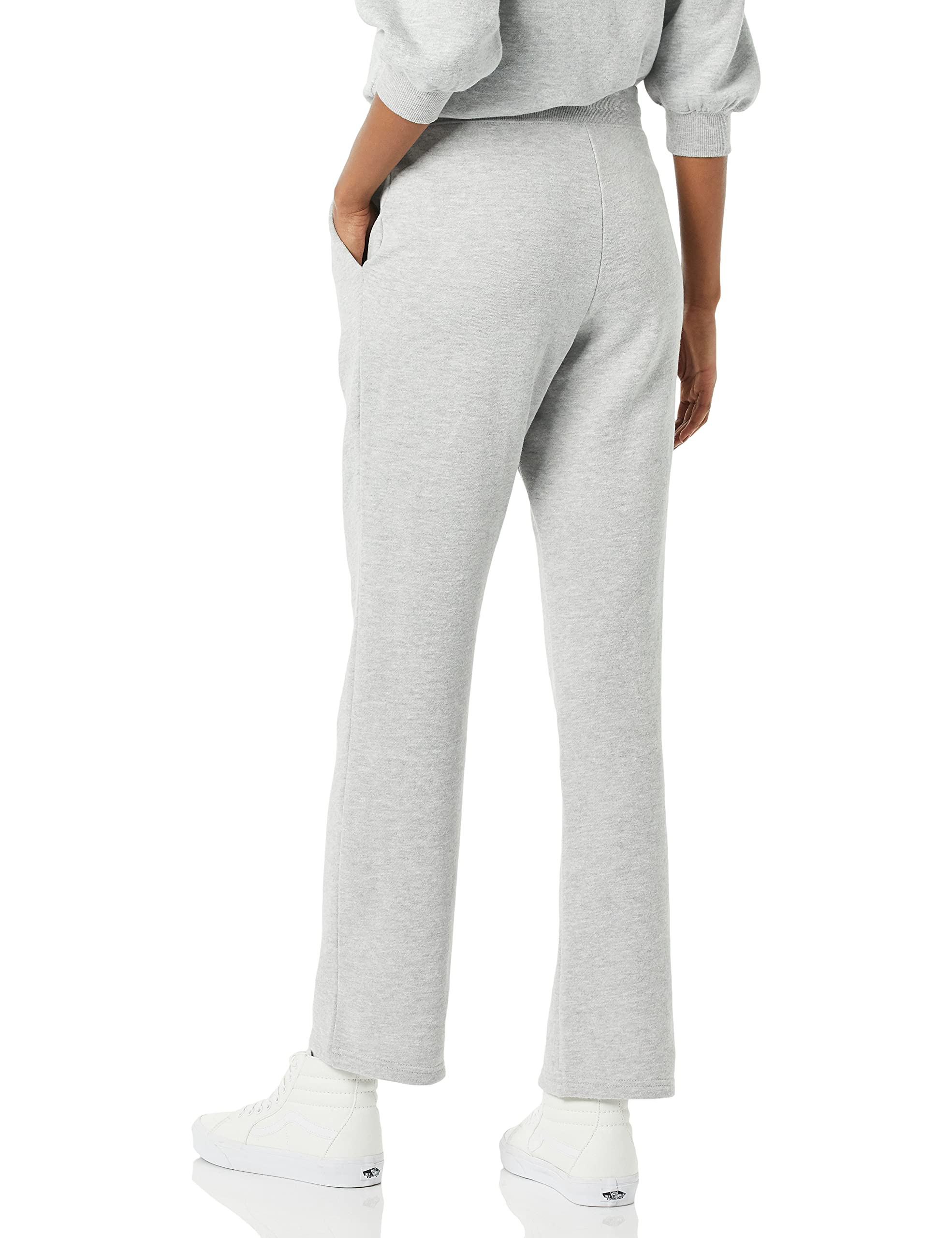 Amazon Essentials Pantaloni Tuta Da Donna A Gamba Dritta Con Coulisse, In Pile (Disponibili In Taglie Forti)