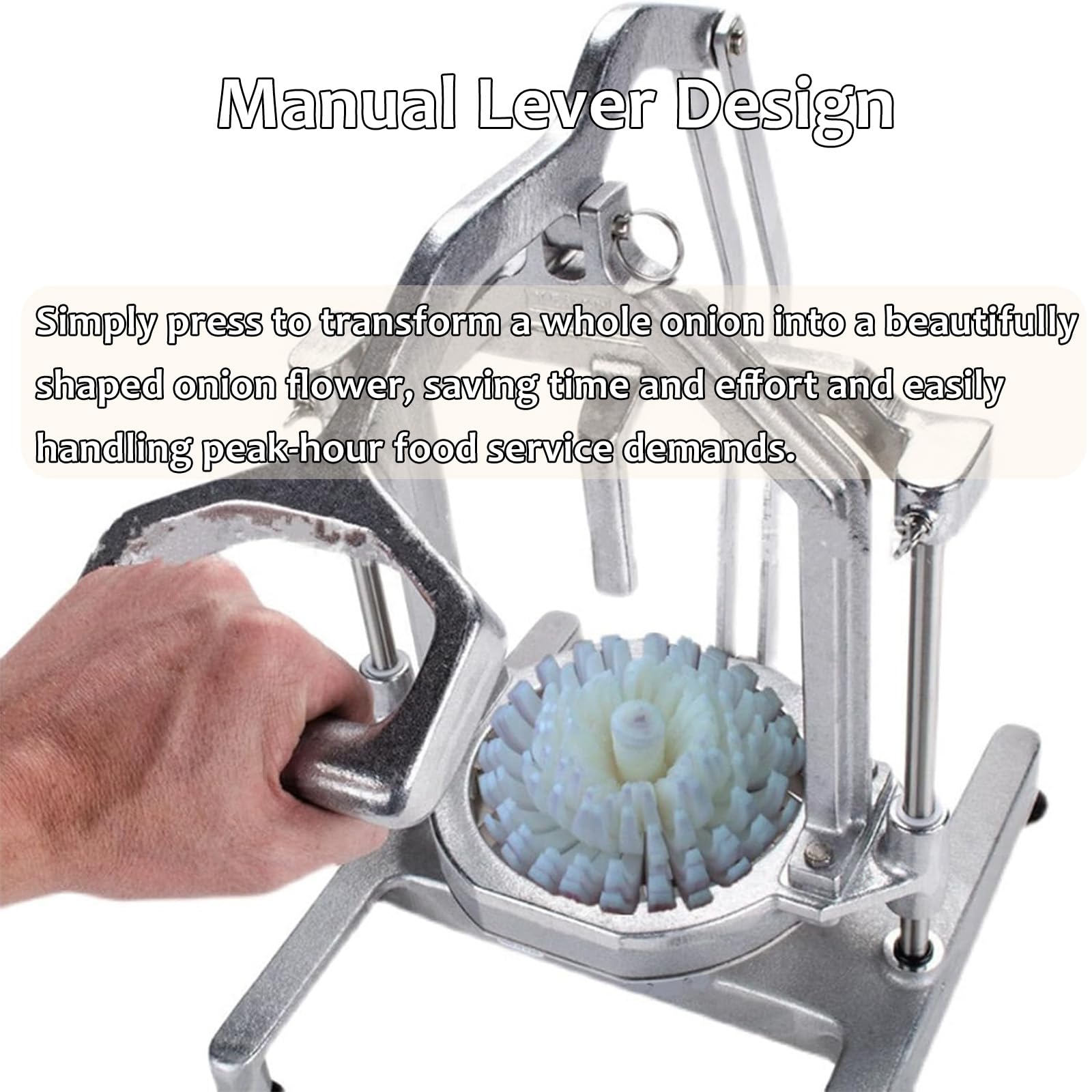 Cipolla Blossom Maker, fioritura cipolla Cutter per ristoranti e negozi di