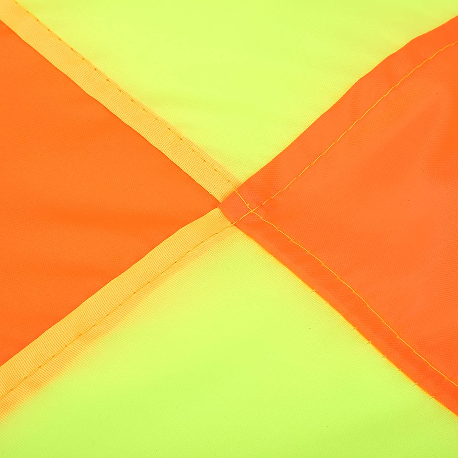 Voluxe Drapeau de Sport Rouge et Jaune imperméable, Drapeau d'arbitre, 39 cm x 34 cm