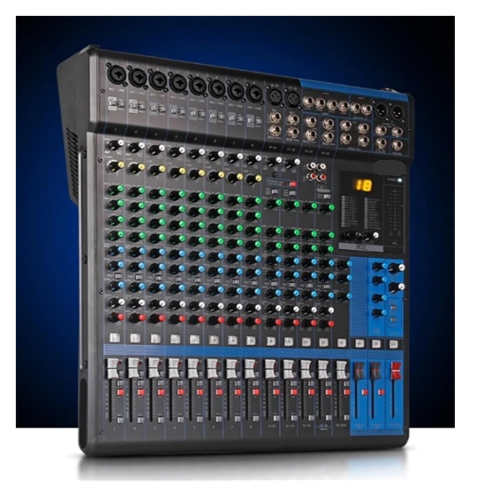 Amazon.co.jp: USBとエフェクトを備えた16チャンネルミキサー、16入力