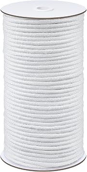 5/32" Firm Synthetic Upholstery Welt Cord Braided Cording for Sewing Synthetic Cord for Upholstery Pillows Welting Applications100 Yard