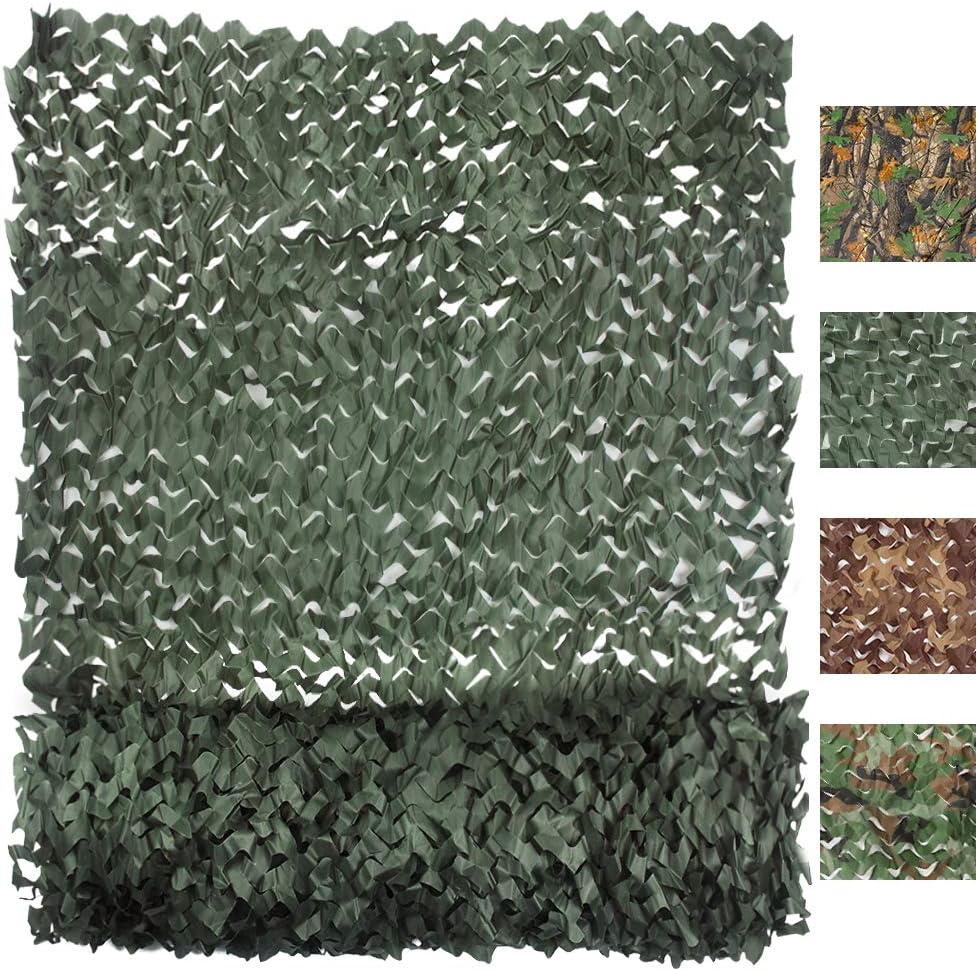 FLYEGO Military Camo Netting, Camouflage Tarp Mesh Net, Lightweight Waterproof for Sunshade,Canopy,Party Decoration,Hunting Blind and Car Vehicle Cover : Sports & Outdoors