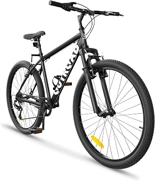 Max4out 26 inch Mountain Bike with 7 Speeds Cycling Bicycles,Front Suspension,Metal Frame Bicycle for Men and Women, Adult