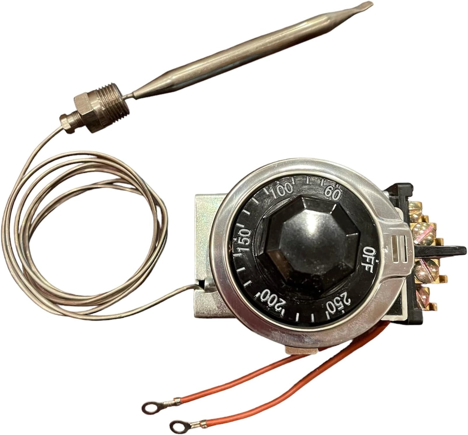 Thermostat for Steam Table, Buffet Table Temperature Control, 30A RES 125-277VAC, 60-250°F