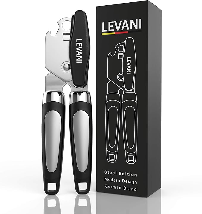 Apriscatole 4 In 1 - Apribottiglie E Apriscatole Per Barattoli, Ideale Per Anziani E Bambini