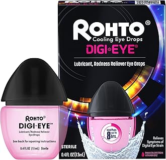 Rohto Digi-Eye Digital Eye Strain Eye Drops 0.4 fl oz Bottle