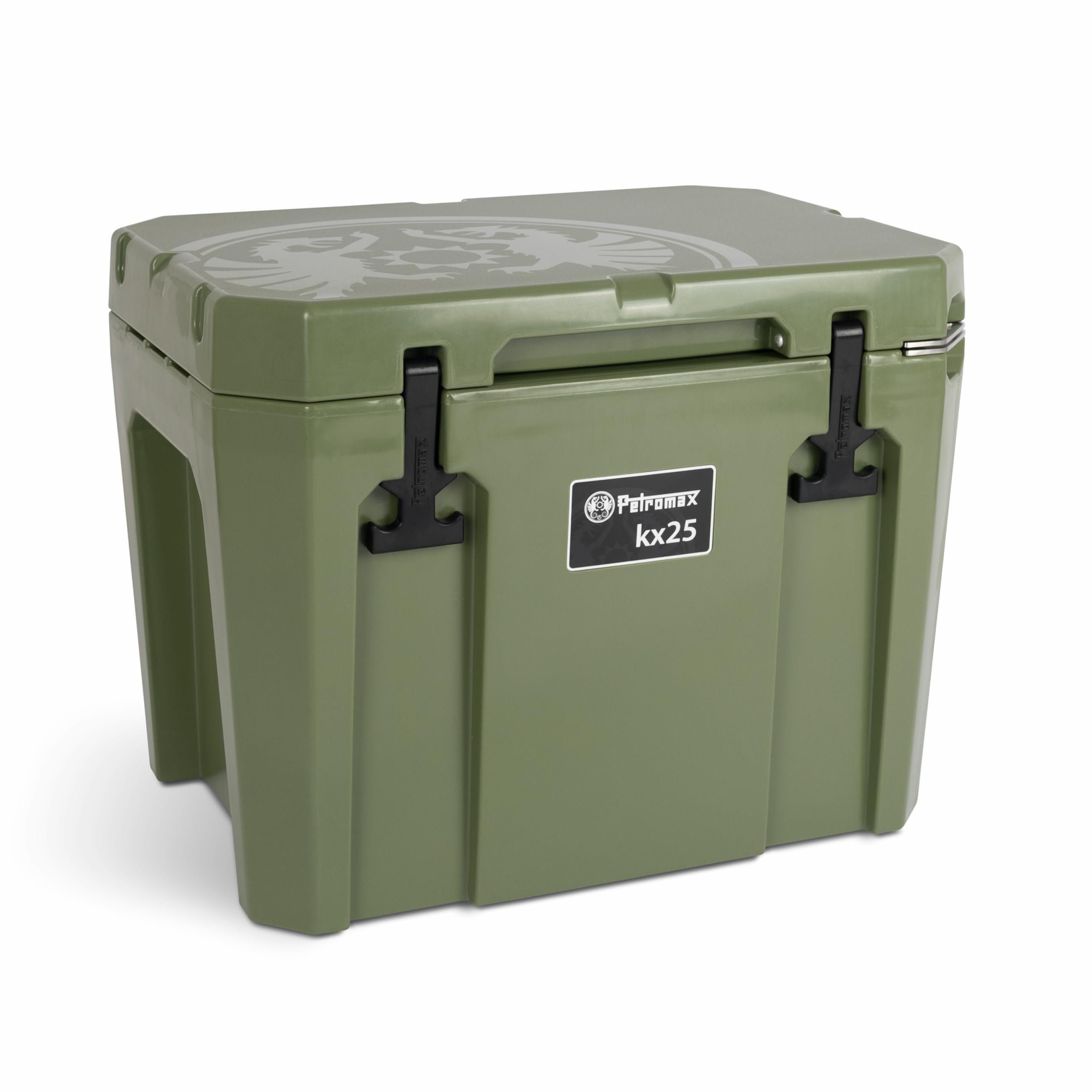 Petromax Nevera portátil de 25 litros, 75 litros, duración de hasta 12 días, sistema de refrigeración ultrapasivo, bien envuelta, refrigeración respetuosa con el medio ambiente sin electricidad a través de cubitos de hielo o baterías.