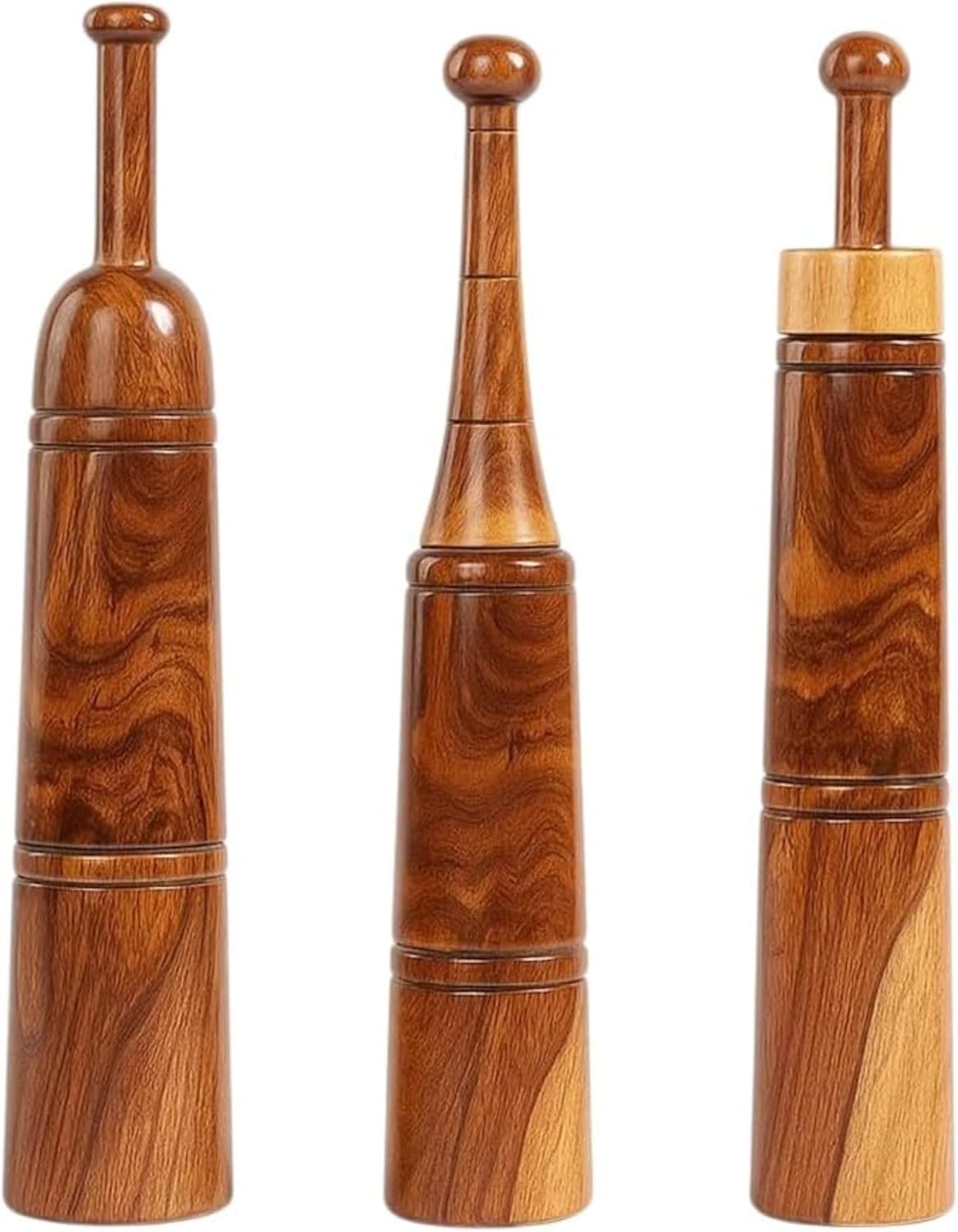 Kettlewood Indian Clubs Mudgar | Kiln-Dried Rosewood | Perfect for Mobility and Full-Body Workout | (Weight : 4-18 lbs)