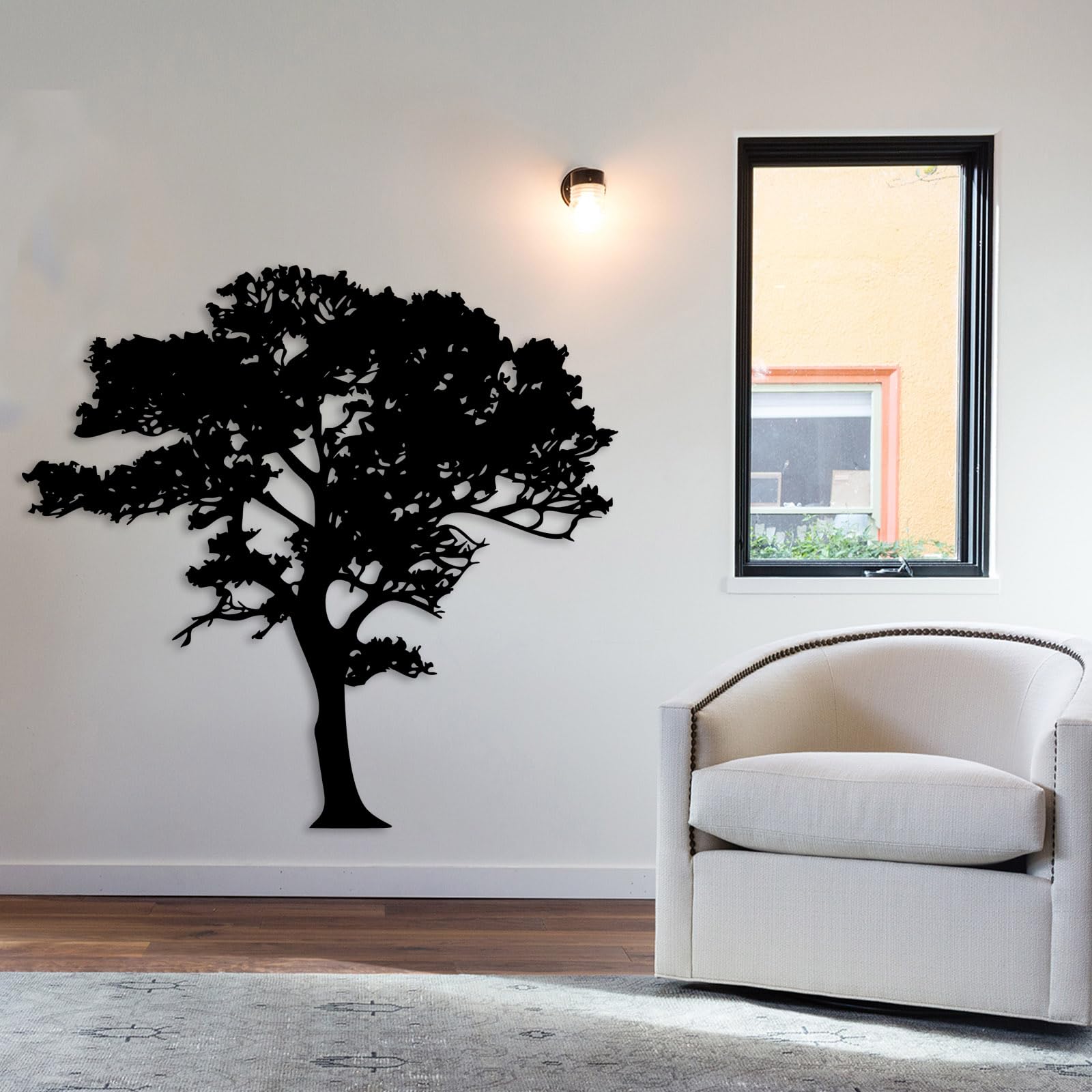 Tall Tree Wall Sculpture Large_urbanproject | Customized Large Metal