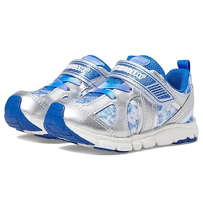 Tsukihoshi Kids Rainbow (Toddler/Little Kid) Girls Shoes Silver/Blue